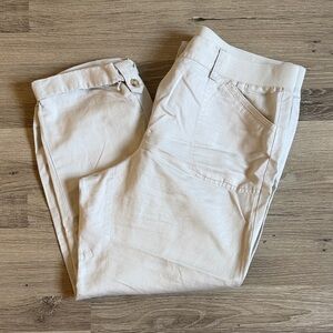 J. Jill Women’s Stretch Khaki Capri Pants